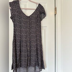 American Eagle lace up back/open back sundress size medium!